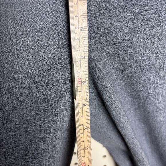 Express Editor Gray Flare Leg Dress Pants Workwear Classic 6 - Picture 6 of 7
